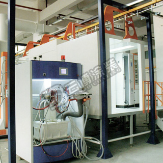 塑料板快速換色大旋風噴房