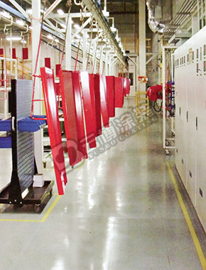 工具柜涂裝生產(chǎn)線